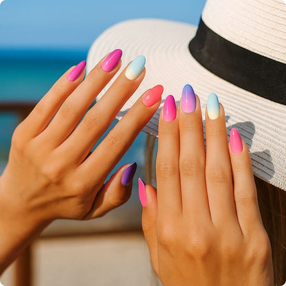 Láminas de Gel - Rainbow - Nooves Nails-0