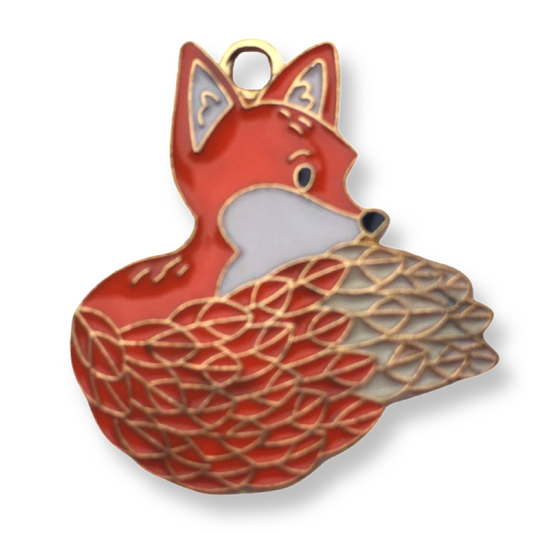 Little Fox Cub Charm Charm-0