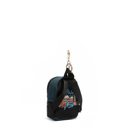 MONEDERO MOCHILA MINI (MARTHA TRAVELS ITALY)-2