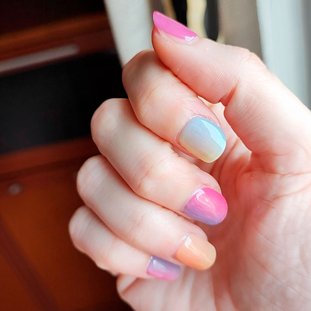 Láminas de Gel - Rainbow - Nooves Nails-2